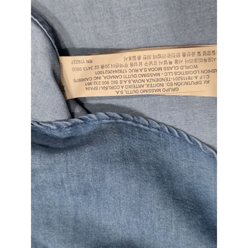 7 For All Mankind Overalls Denim Pants Blue Girls Size 18 months A006063 - Picture 11 of 11